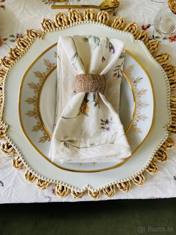 Luxusná Československá obedová a kávová súprava nová - 10