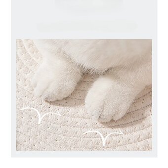 Pelech hniezdo – Biela s hnedou, veľkosť L- do 10 kg. - 10