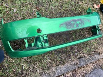 Predni naraznik skoda rapid zeleny - 10