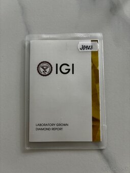 Zásnubný prsteň s lab-grown diamantmi Fuena - 10