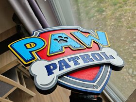 PAW PATROL Drevený 3D obraz - 10