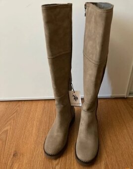 nové kožené čižmy Ralph Lauren veľ. 36 - 10