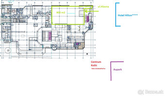 LUKRATÍVNY obchodný priestor 900m2, na prízemí OD DARGOV, Hl - 10