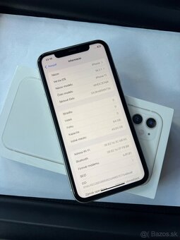 Predám iPhone 11 64GB White -Top stav -Komplet bal. - 10