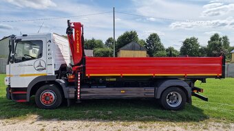 Mercedes-Benz Atego 1222 sklápač trojstr + hydraulická ruka - 10