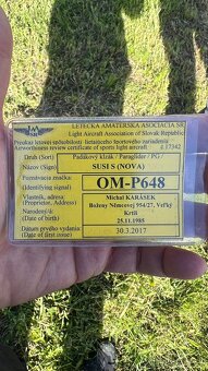Paragliding padák nová susi sedačka niviuk a vak - 10