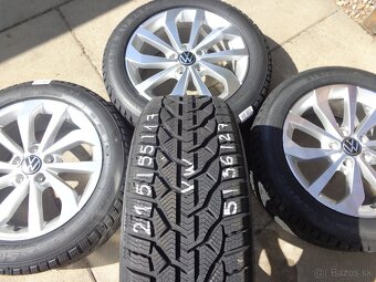5x112 17" original VW T-Roc / Passat / Touran zimna sada - 10