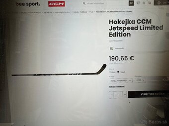 UPLNE NOVA POLOPROFI AZ PROFI HOKEJKA CCM JETSPEED LIMITED E - 10