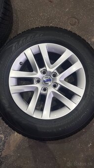 Zimné pneu Nokian 215/65 R16 na alu Volvo Pangaea 7Jx16 - 10