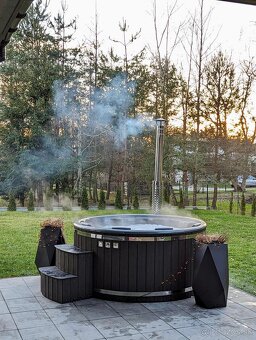 Kúpacia kaďa s príslušenstvom, kúpací sud, jacuzzi, vírivka - 10