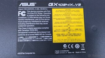 Switch ASUS GX-1024X 24 portový, 100 Mbit, fast ethernet - 10
