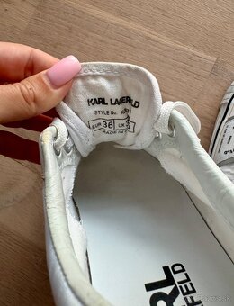 Dámske látkové tenisky veľkosť 36, zn. Karl Lagerfeld - 10