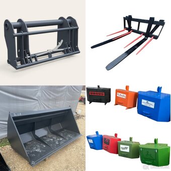 nové kliešte na balíky lyžica paletizačné vidly , nakladač - 10