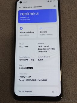 Realme 8 Pro – 6/128 GB - 10