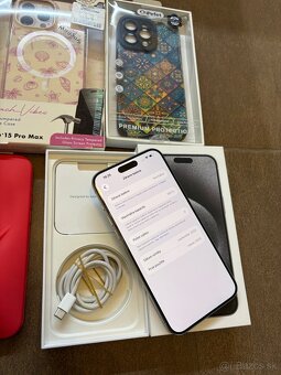 IPhone 15 Pro Max 256GB White Titanium - 10