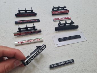 QUATTRO menší nápis do masky v rôznych farbách - 10