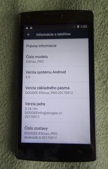 Predám výborný DOOGEE X5 MAX PRO na dve SIM karty - 10