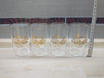poháre Nitra, zlatá zuzana, štamperlíky, karafa - 10