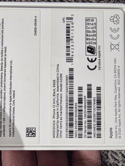 Iphone 12 mini 64GB Black - 10