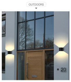 Polkruhová moderná lampa - 10