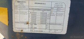 podvalníkový roztahovací návěs BROSHUIS r.2007 - 10