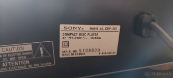 SONY CD prehrávač, zosilovač s rádiom a reproduktory KENWOOD - 10
