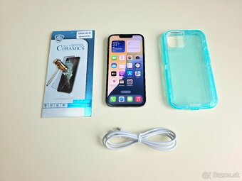 APPLE IPHONE 13 128GB MIDNIGHT,ZDRAVIE BATERKY 100% - 10