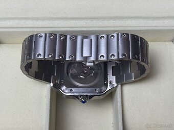 Seiko Custom Mod Watch Hodinky Santos Biele - 10