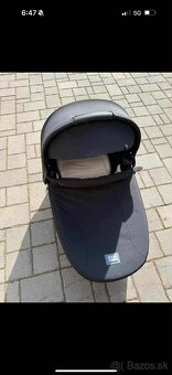 Cybex e-priam čierny kočík set - 10