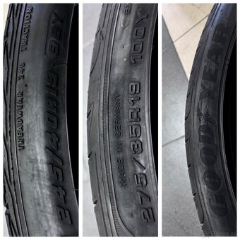 Mercedes 5x112 R19 orig. Letne - 10