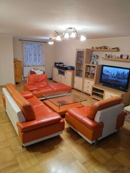 Kožený gauč set + stôl - 10