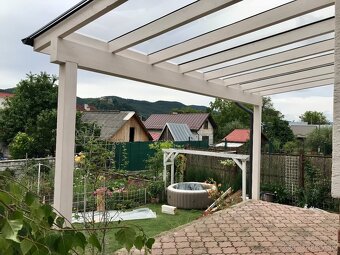 Pergoly Terasy Altánky Prístrešky Žaluzie - 10