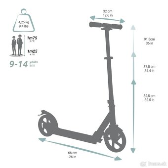 Predám kolobežku OXELO z Decathlonu - 10