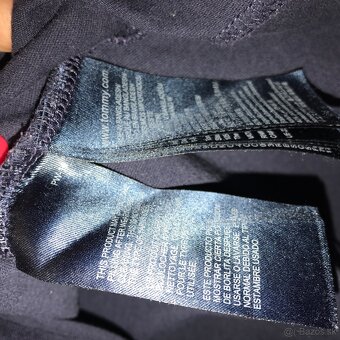 TOMMY HILFIGER originál modre damske tricko S/M - 10