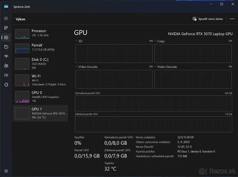 Acer Nitro 17" QHD/ i7 / RTX 3070 8GB/ 16GB DDR4/ 1TB SSD - 10