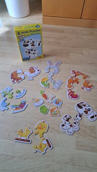 Vkladacky, puzzle,farby,pexeso..hracky mix - 10