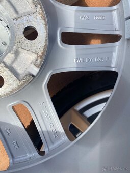 AUDI A4 B9 Predám Zimnú Sadu 225/50/R17 - 10