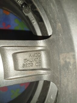 Alu disky DOTZ 17" + letné pneumatiky Bridgestone - 10