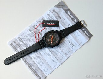 SKMEI 2355 Dual-Time športové vodotesné hodinky - 10