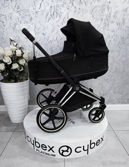 TROJKOMBINÁCIA CYBEX PLATINUM CHROME BLACK - 10