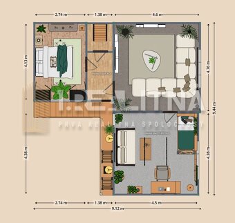 RODINNÝ DOM NA  REKONŠTRUKCIU PODĽA VLASTNÝCH PREDSTÁV, PONI - 10