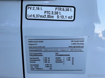 Fiat Ducato MAXI L4H2, 180Ps, Klima, Cúvacia kamera - 10