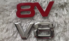 V8 a V12 BITURBO CIERNY A STRIEBORNY MERCEDES ZNAK - 10