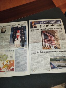 Utok na Ameriku,stare noviny - 10