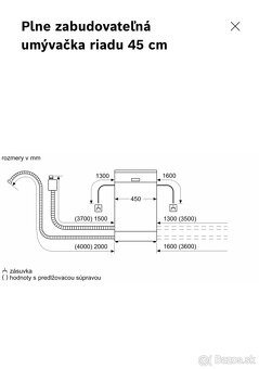 Predam BOSCH UMYVAČKU riadu - 10