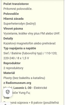 Vintage Lasonic L-30 Boombox - 10