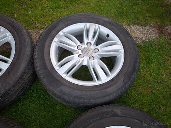 17" ALU 5x112 audi orig + letné 235/55 r17 - 10