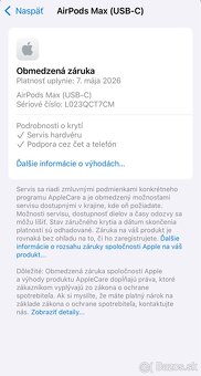 Apple AirPods Max 2 USB-C 2024 - záruka, komplet balenie - 10