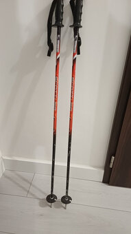 Detské/ juniorské lyže 130cm Atomic Race 8 Jr. + viazanie Ev - 10