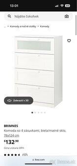 IKEA BRIMNES komoda - 10